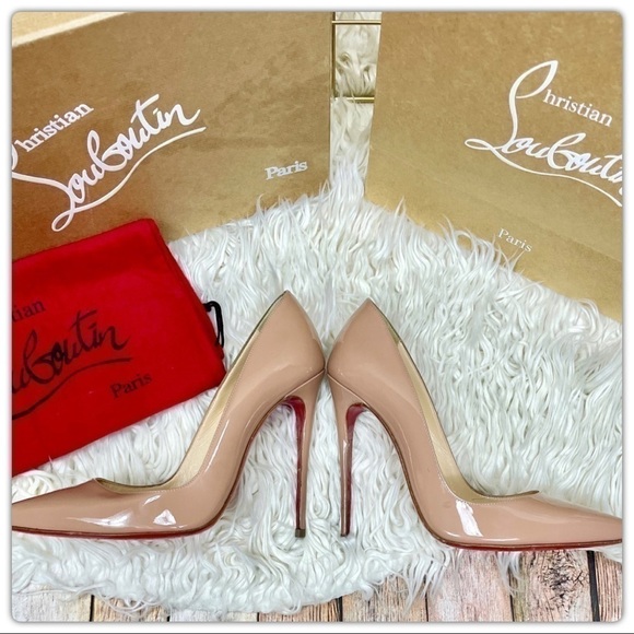 Christian Loubutin 120mm EU 38, US 8 Red Bottoms - Picture 6 of 11